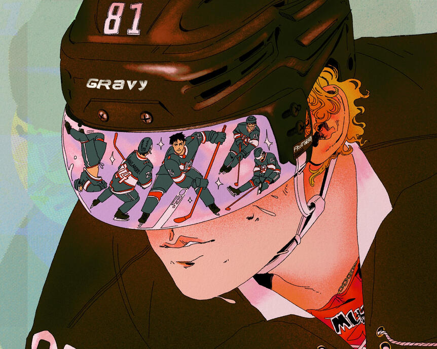"Running Through my Head" Heated Rivalry Fanart